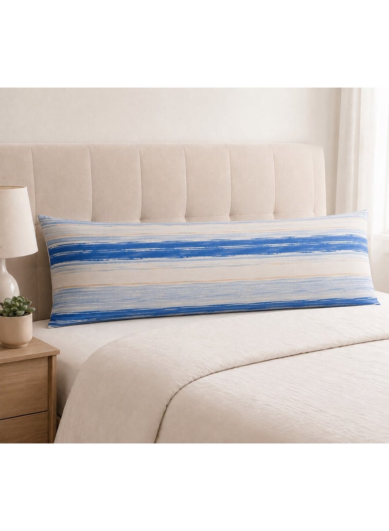 snooze Long Pillowcase, Azure design - Image 2