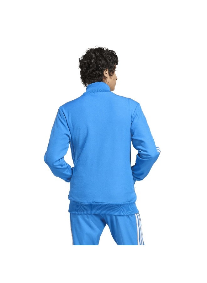 Adidas جاكيت بدلة رياضية زرقاء من ريال أيكون للرجال - Image 3