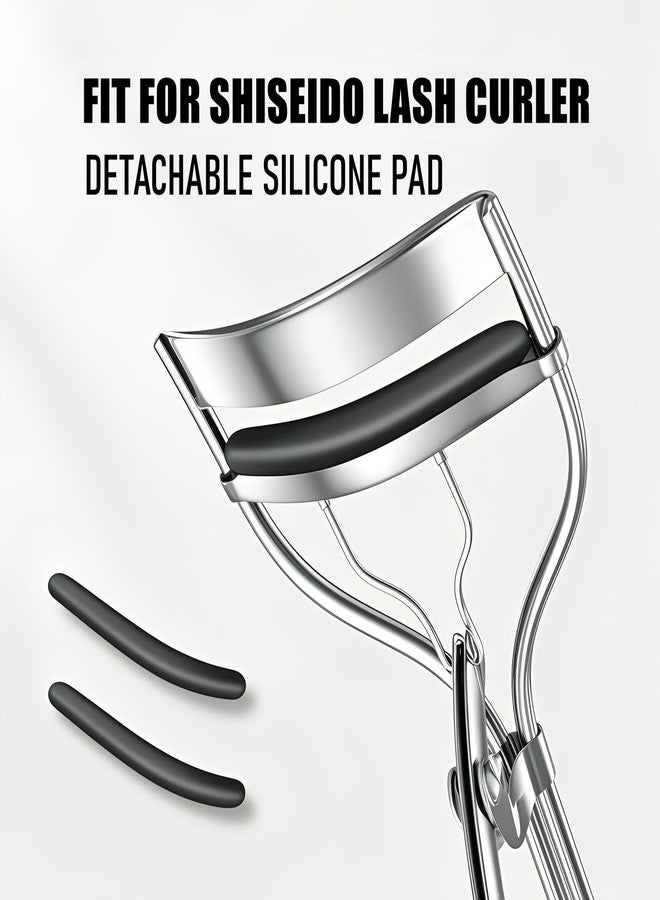 CLLFUU 30Pcs Suitable for Shiseido Eyelash Curler Refill Pads,Eyelash Curler Refills Fit for Shiseido Eye Lash Curlers,Premium Silicone Soft Material. - Image 4