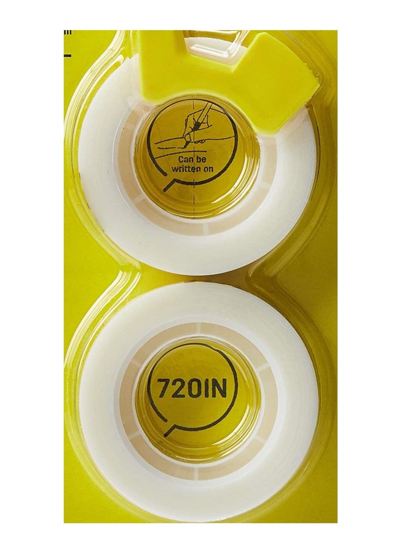 Deli شريط سحري غير مرئي بعرض 12 مم مع مجموعة موزع - Image 2