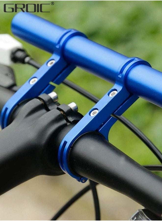 GROIC - Bicycle Handlebar, Bike Handlebar Extender 11.8in, Multifunctional Bracket Extension, Handlebar Extension Rack, Used for Holding Bicycle Speedometer, GPS, Phone Mount Holder and Bike Light - Image 1