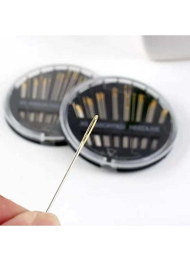 Hand Sewing Needle 60pcs Large Eye Needles Steel Yarn Sewing Needles Darning Needle for Stitching Crafting Projects and Embroidery - Image 5