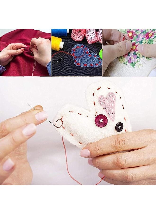 Hand Sewing Needle 60pcs Large Eye Needles Steel Yarn Sewing Needles Darning Needle for Stitching Crafting Projects and Embroidery - Image 4