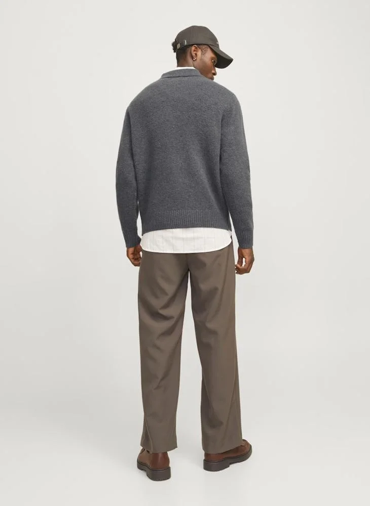 جاك اند جونز Essential Polo Knitted Sweater