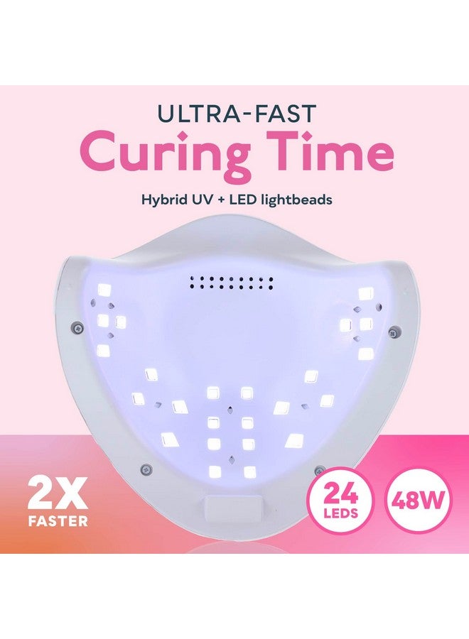 SUNUV Sun5 Uv Light For Nails, Uv Light Nail Lamp With Timer Settings, User Friendly Uv Lamp Light For Nails, Smart Led Uv Nail Light, Led Uv Lamp For Gel Nails, Compatible With All Gel Types - Image 3