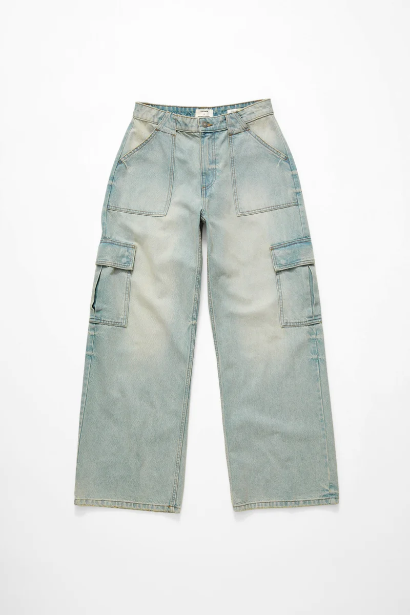 كوتون اون جينز كارجو مريح