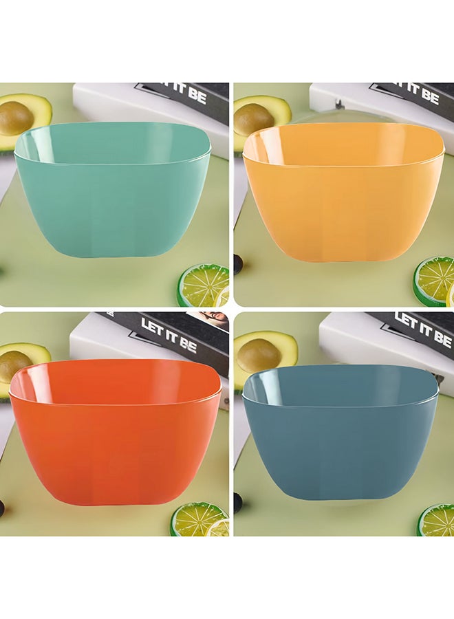 Feelings طقم وعاء سلطة بلاستيكي فيلينغز 4 قطع (12 سم) | خالي من BPA ومقاوم للكسر - Image 3