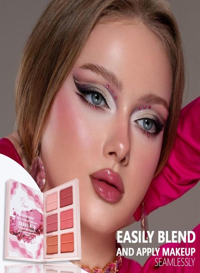 Huda Girl 5 in 1 Makeup Book Palette All in One with Blush, Highlighter, Lip Color, Eyeshadow, Concealer & Eyebrow Powder For Women & Girls - Image 4