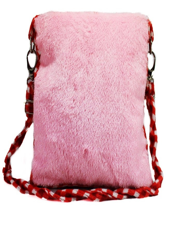 Tickles Doll Girls School Sling Bag For Kids Girls Travelling & School 3 litres (Color: Pink) - Image 3