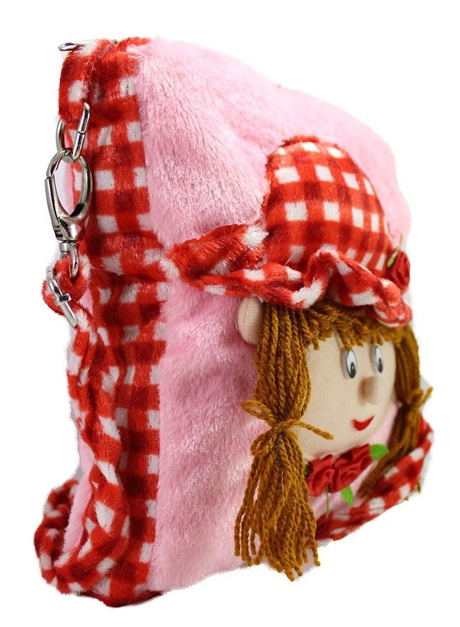 Tickles Doll Girls School Sling Bag For Kids Girls Travelling & School 3 litres (Color: Pink) - Image 2