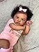 Anano Realistic Reborn Baby Dolls Black 20 inches Biracial Newborn Doll Soft Cloth Body Real Life Toddler Reborn Baby Doll That Look Real for Kids Ages 3 - Image 4