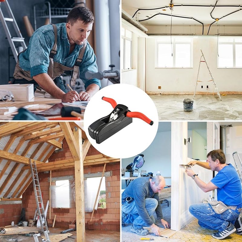 طائرة الطيور الخشبية قابلة للتعديل في العمق، أداة تسوية الخشب الدقيقة، أداة تقشير الجذوع. - Image 5