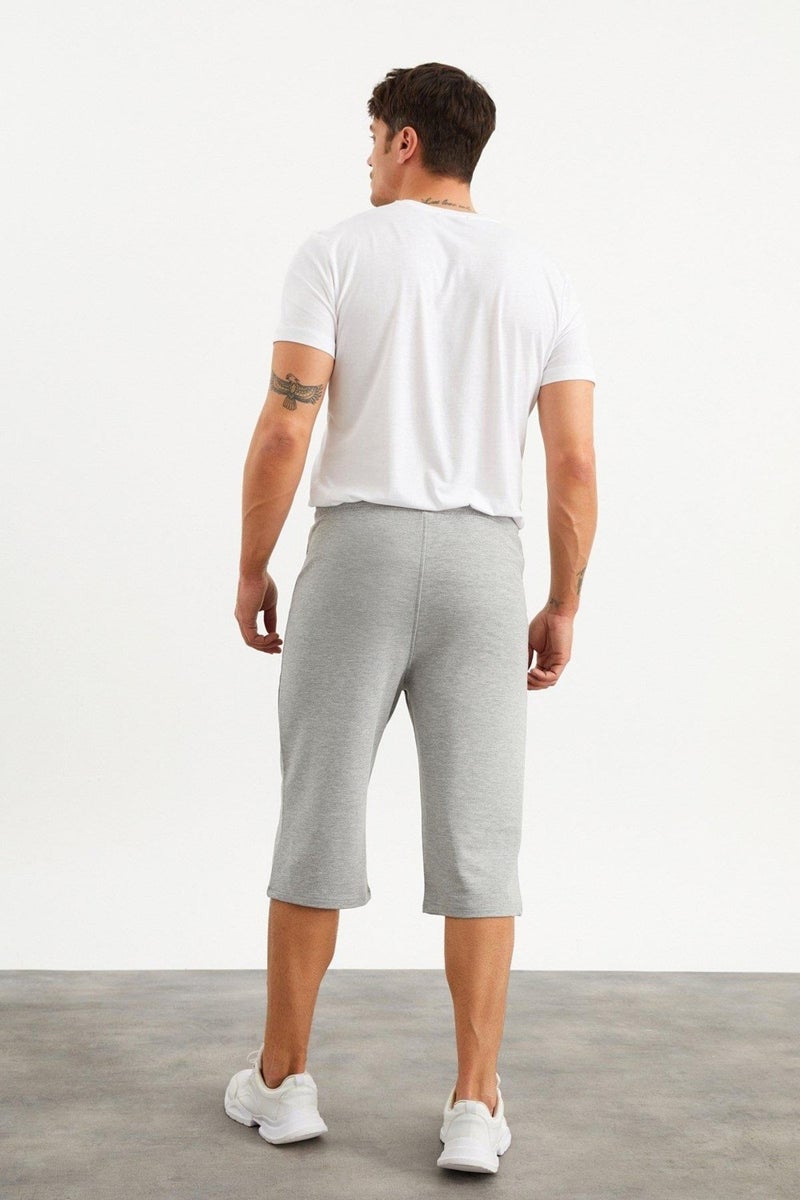 Mysport 201762 Pocket Embroidery Detailed Men's Capri  - Image 4