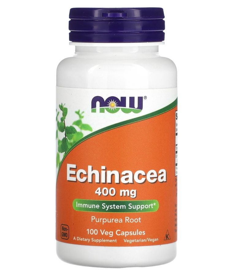 now Echinacea 400 mg 100 Veg Capsules