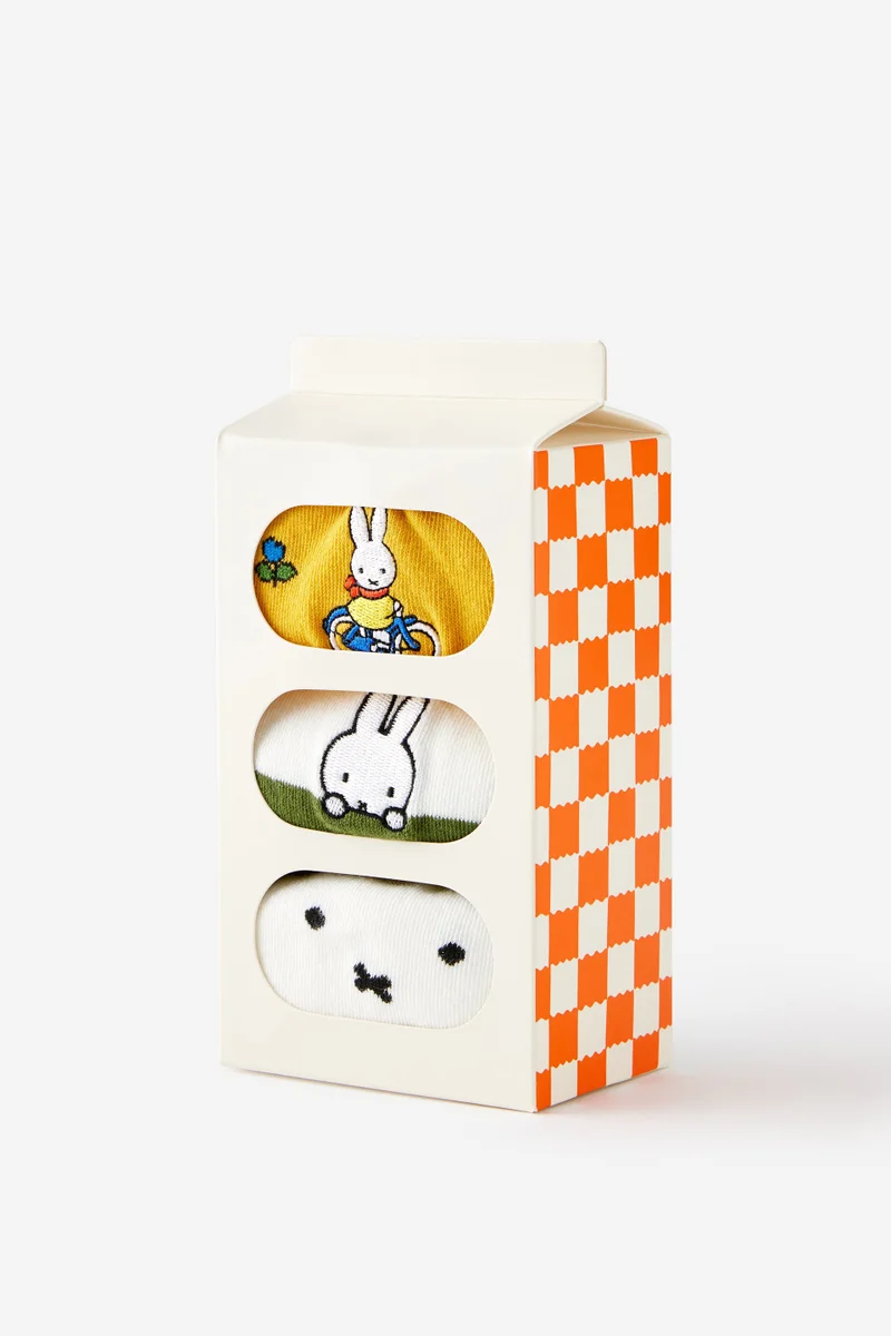Typo  Miffy Socks 3 Pack  | Best Price UAE