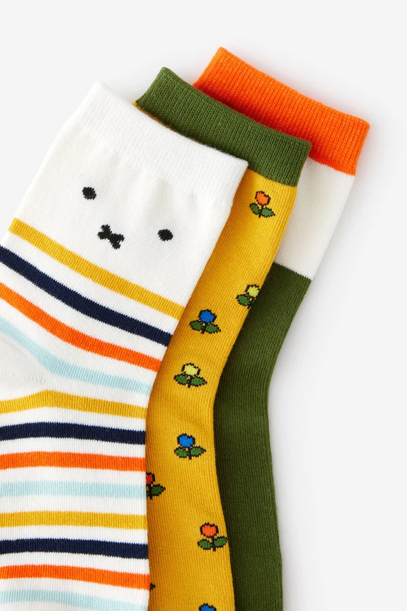 تايبو Miffy Socks 3 Pack