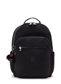 kipling Seoul College School Large Backpack with Separate Laptop Compartment True Black  - Image 1