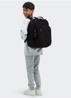 kipling Seoul College School Large Backpack with Separate Laptop Compartment True Black  - Image 3