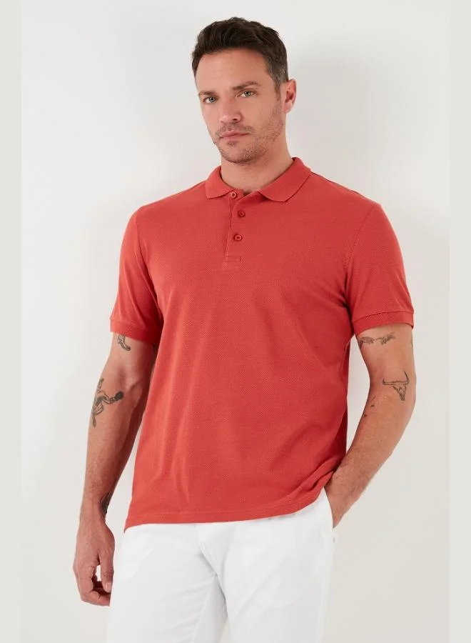 Buratti  Buratti Cotton Regular Fit Buttoned Polo Collar T Shirt Men's Polo Collar T-Shirt 5902127 for Men | Best Price UAE