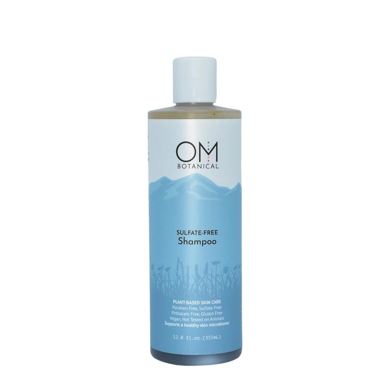 OM Botanical Sulfate-Free Organic Shampoo – Ayurvedic with Soapnut, Shikakai, Fenugreek & Neem | Prevent Hair Loss, Color Safe Natural Vegan Hair Cleanser for Men & Women Bullet Points: - Image 1