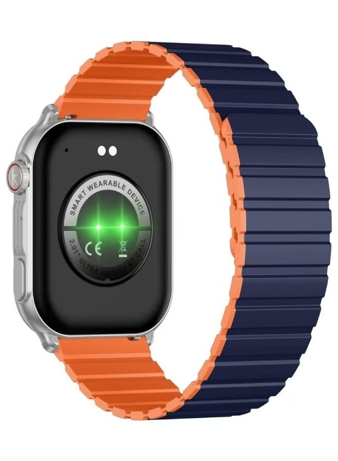 KIESLECT Ks Pro Calling Smart Watch AMOLED - Silver - Image 3