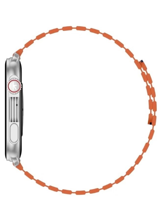 KIESLECT Ks Pro Calling Smart Watch AMOLED - Silver - Image 4