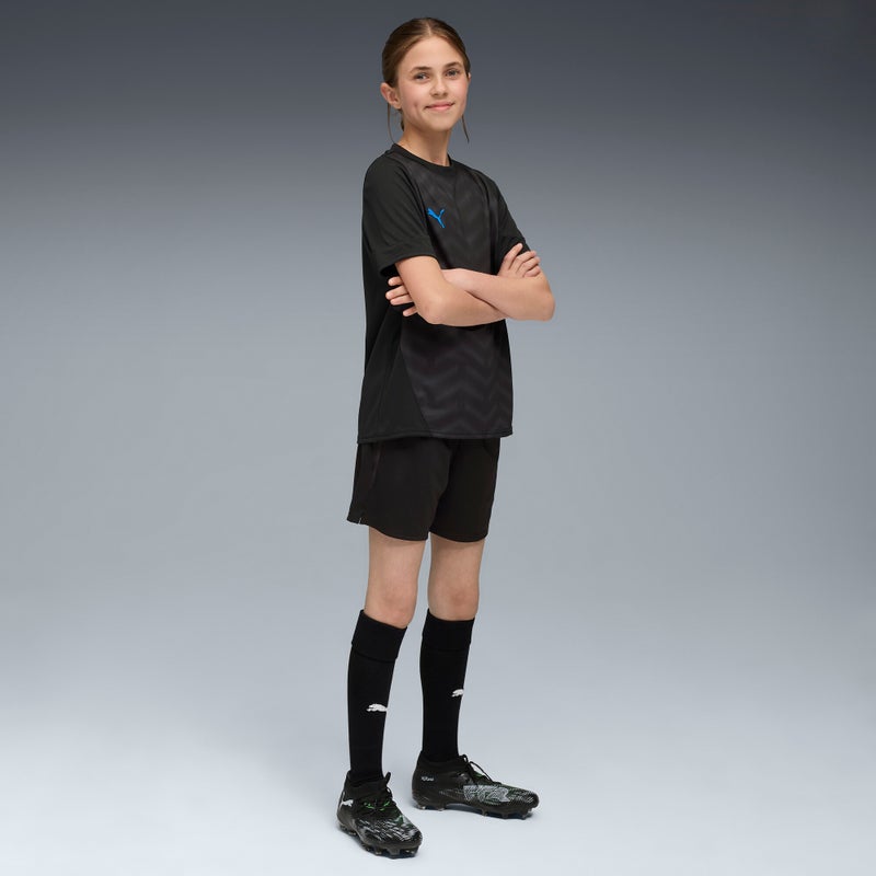 PUMA individualCUP Football Unisex Black Training Shorts Youth - Image 3
