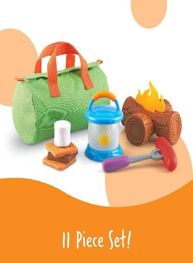 Learning Resources Learning Resources New Sprouts Camp Out! My Very Own Camping Set - 11 Pieces, Ages 18+ months Toddler Camping Toys, Outdoor Toys, Camp Out Play Set for Kids, Camping for Preschoolers - Image 4