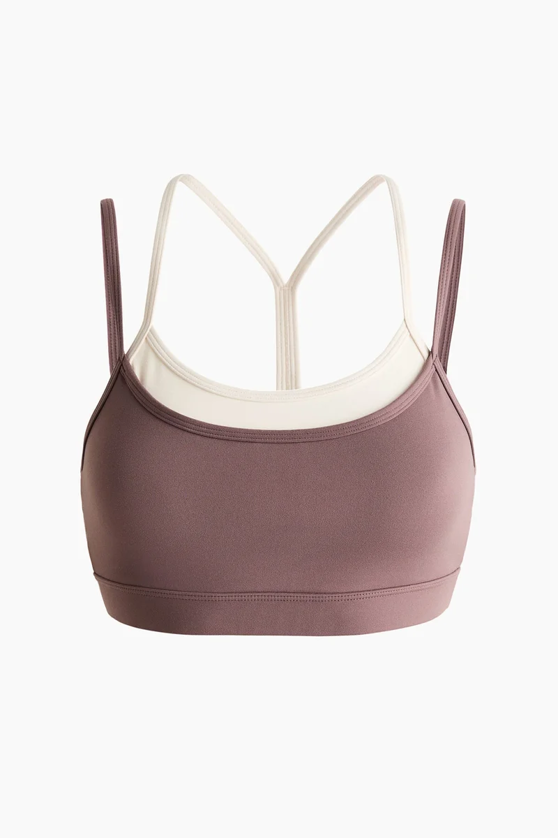 H&M  Sports bra with SoftMove™ for Women | Best Price UAE