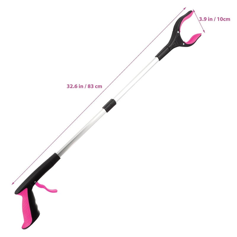 Didiseaon Foldable Trash Grabber Picker Tool Portable Reusable Garbage Clamp with Ergonomic Handle Heavy Duty Trash Pickup Tool for Outdoor Sanitation and Home Cleanup - Image 2
