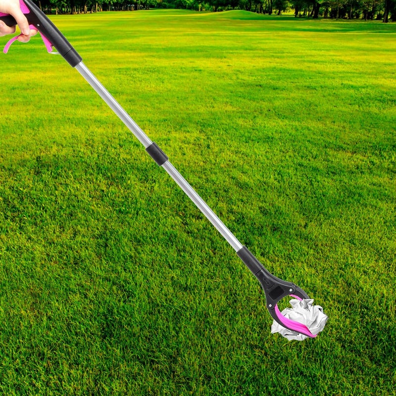 Didiseaon Foldable Trash Grabber Picker Tool Portable Reusable Garbage Clamp with Ergonomic Handle Heavy Duty Trash Pickup Tool for Outdoor Sanitation and Home Cleanup - Image 5