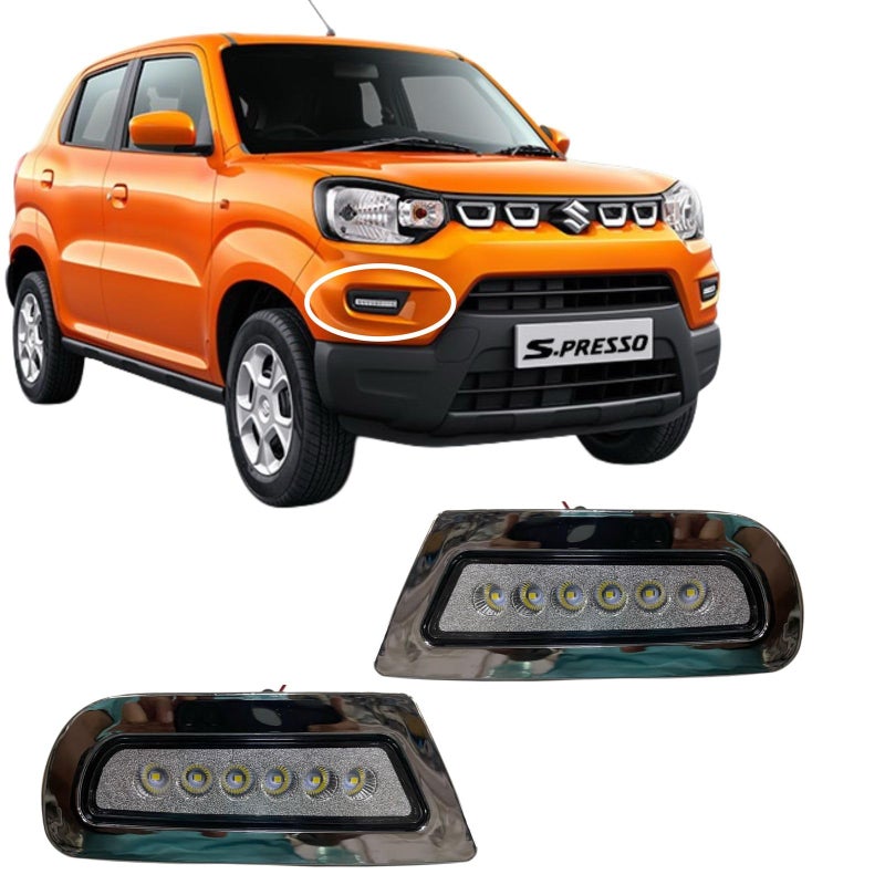 KD K D LED Fog Lamp Set for Maruti Suzuki S-Presso 2019-2022 Models - Image 5
