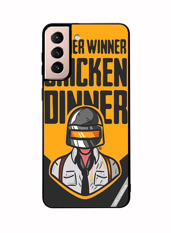 VR CREATIVE Protective Case Cover For Samsung Galaxy S21 Plus 5G Pubg Design Multicolour - Image 1