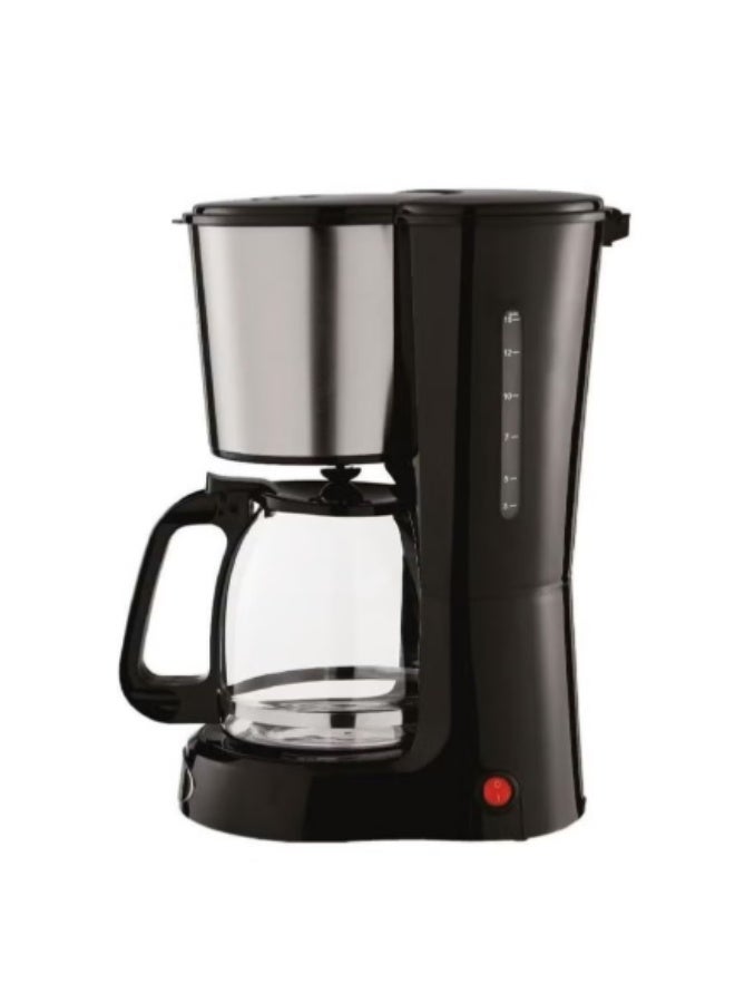 Denx DINX 1.5L Coffee Maker, Anti-Drip Function, 1000W, Keep Warm Function, Glass Jar, DX3415