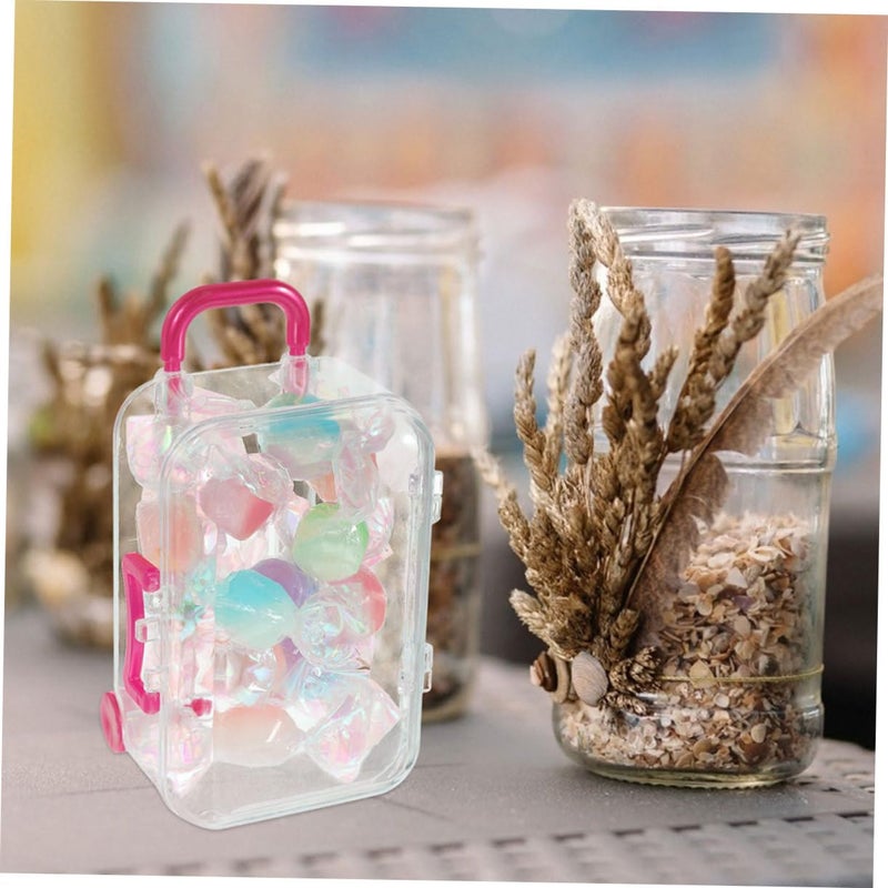 Rosy Mini Suitcase Favor Boxes 24pcs Candy Box For Wedding Bridal Shower Valentine Party Favors - Image 4