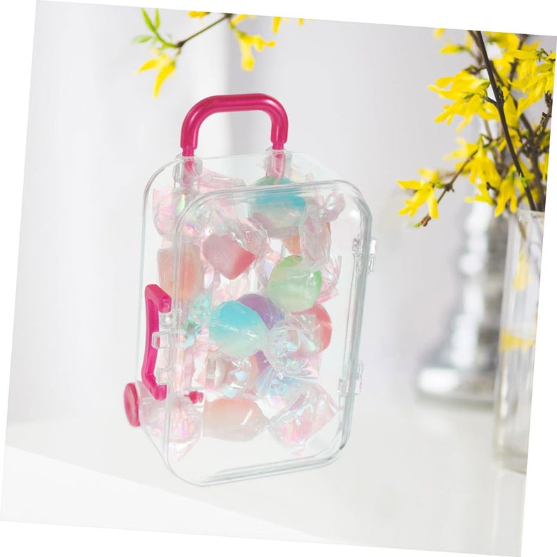 Rosy Mini Suitcase Favor Boxes 24pcs Candy Box For Wedding Bridal Shower Valentine Party Favors - Image 5