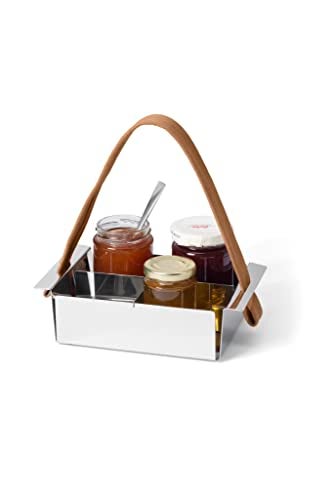Philippi - A Tavola Condiment Caddy,Silver,20 x 12,5 x 5,5 cm - Image 1