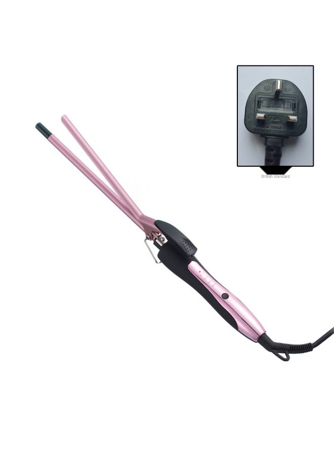 نيمي مشبك تجعيد الشعر 9 مم لعصا التجعيد الكهربائية بقطر رفيع من الصوف - Image 1