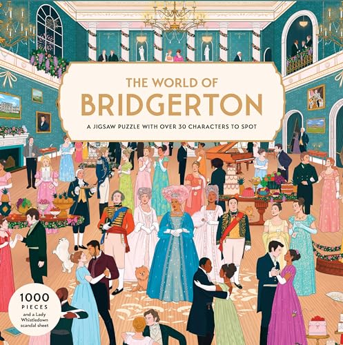 Laurence King The World of Bridgerton 1000 Piece Puzzle - Image 1