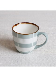 DANUBE HOME Akesha Cup And Saucer 200 Ml Fine Porcelain Stylish Cup and Saucer Elegant Tableware Tea Party Essentials For Home Kitchen & Dining Room Blue  - Image 4