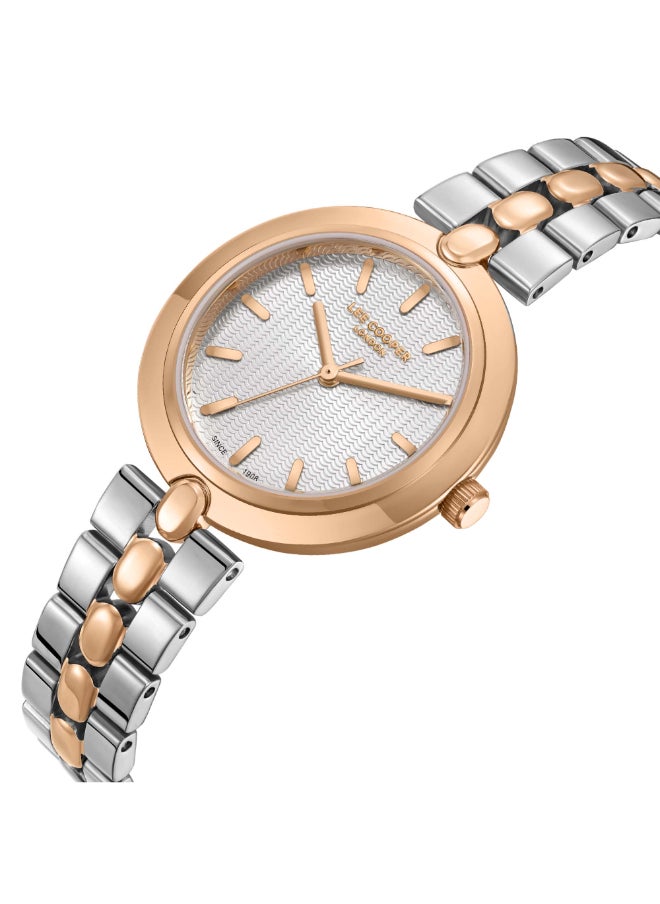 Lee Cooper - Women's Silver Watch Analog Display and Metal Strap - LC08057.530 - Image 1