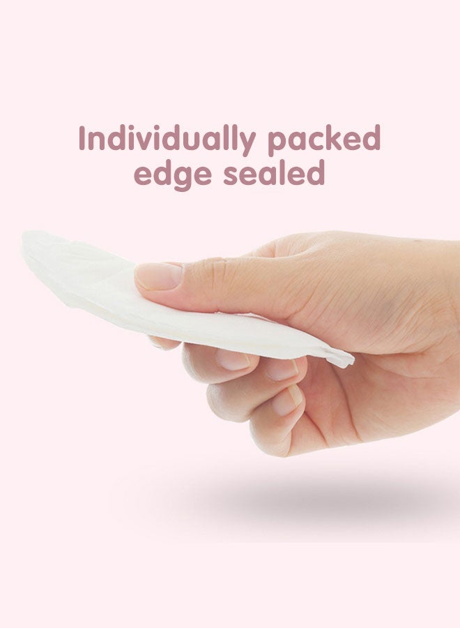 Pack of 100 Disposable Breast Pads, Nursing Pads for Breastfeeding, Soft and Super Absorbent Nipple Covers - Image 3