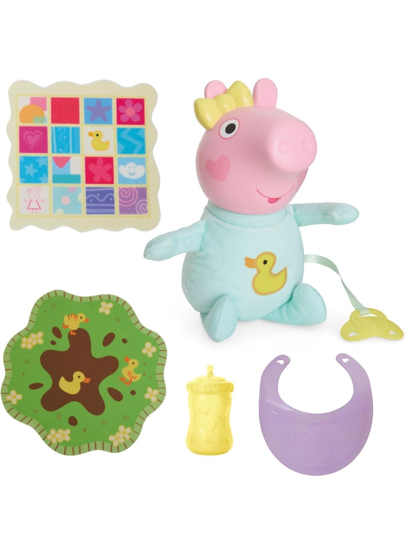 Peppa Pig دمية بيبا بيغ التفاعلية إيفي مع أصوات واحتضان G1637 - Image 2