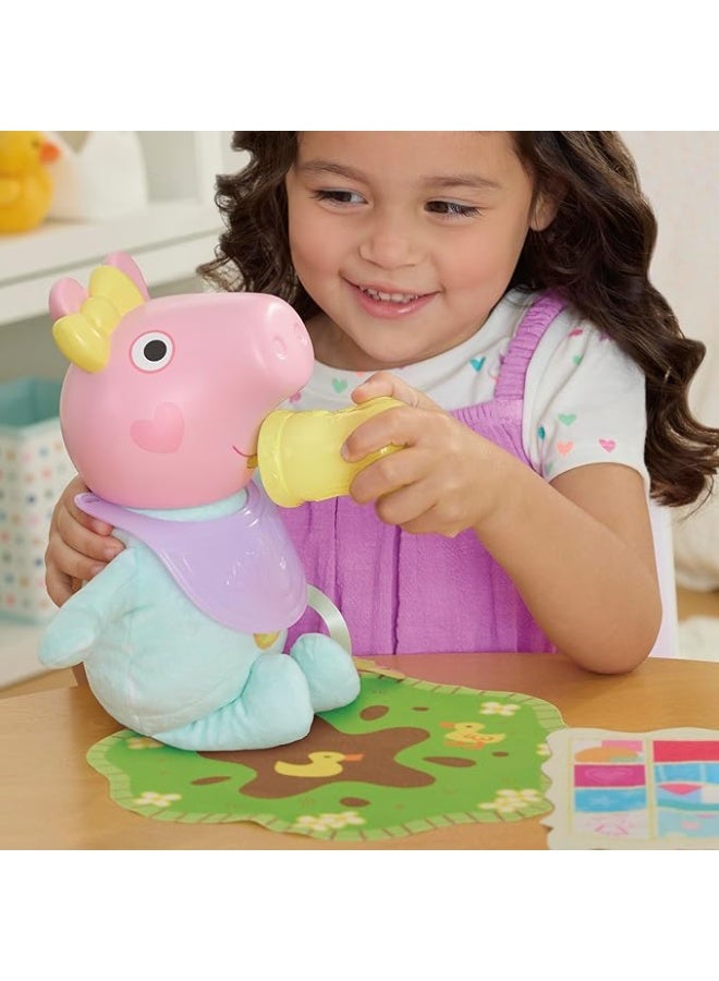Peppa Pig دمية بيبا بيغ التفاعلية إيفي مع أصوات واحتضان G1637 - Image 5