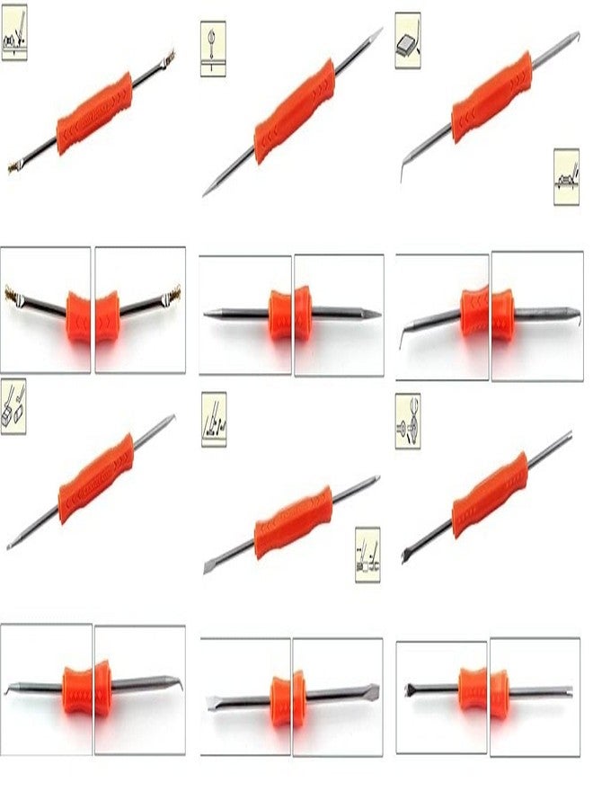Wroughton 6 Dual Sided Solder Assist soldering and desoldering PCB Board Repairing Tool Kit - Image 2