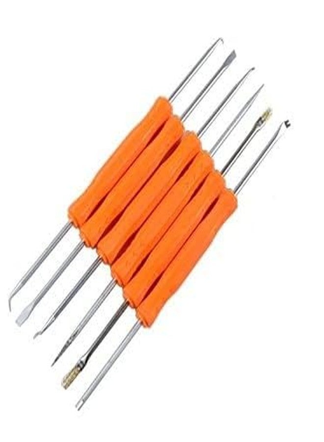 Wroughton 6 Dual Sided Solder Assist soldering and desoldering PCB Board Repairing Tool Kit - Image 1