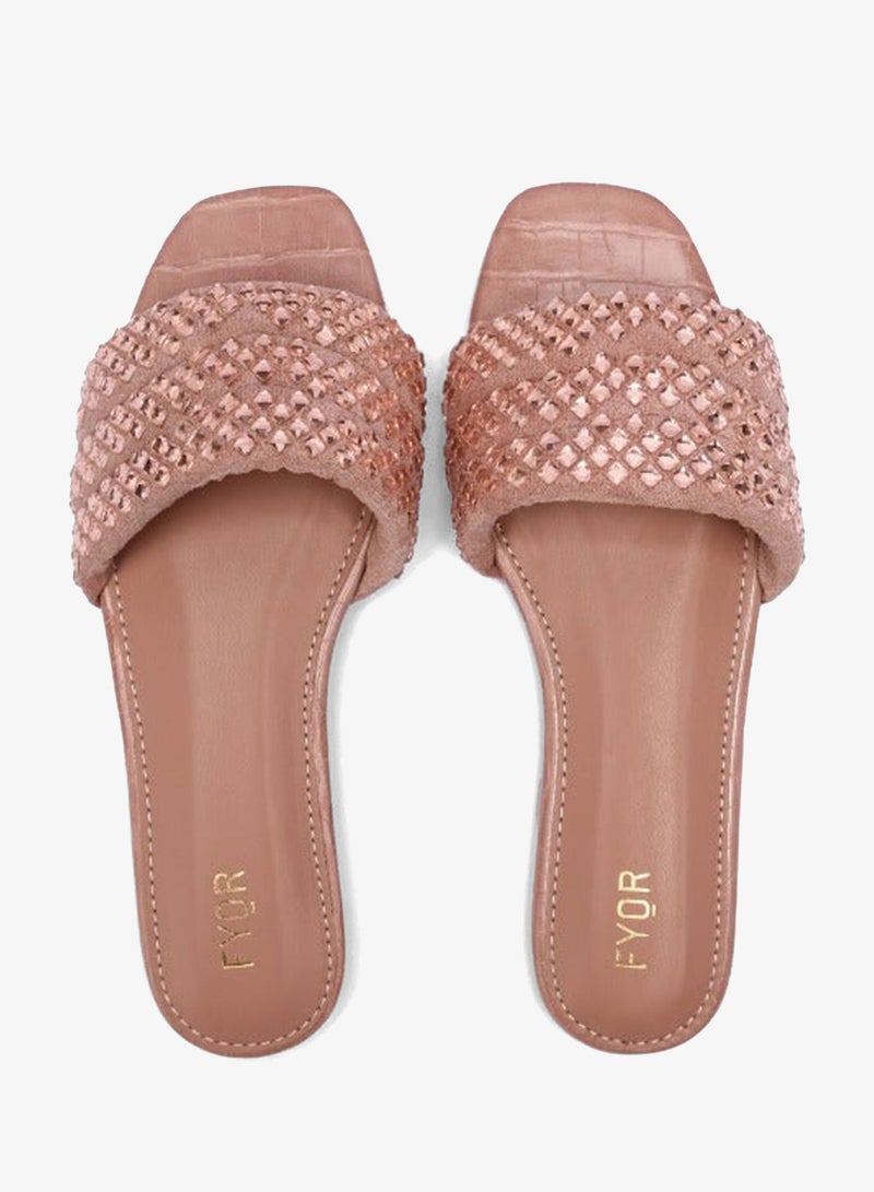 FYOR Embellished Flat Sandal MY 239 - Image 4