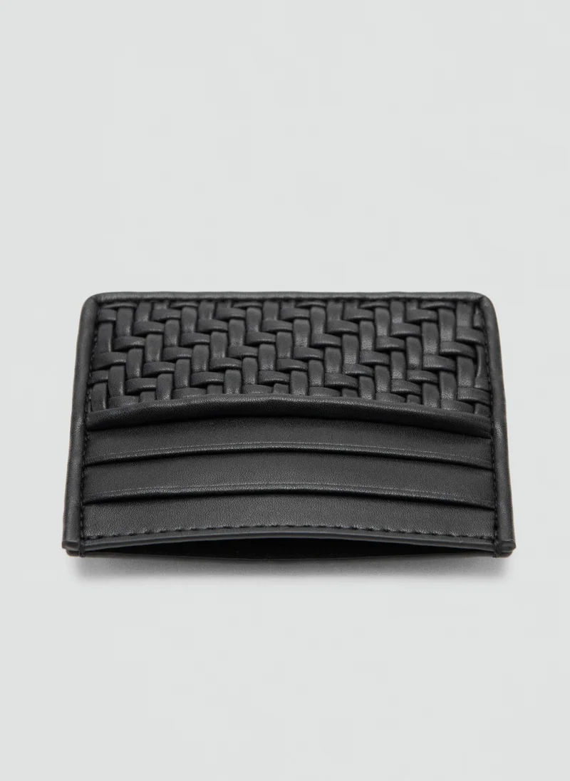 Mango Man  Braided cardholder for Men | Best Price UAE