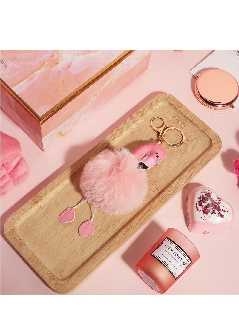 كينجمازي سلة هدايا للنساء - هدايا أعياد الميلاد للنساء، مجموعة هدايا للنساء تحتوي على 13 قطعة أفكار هدايا نسائية فريدة من نوعها ، صندوق هدايا للعناية بالنفس مريح للنساء الأم الزوجة الزوجة الأخت المقربة - Image 5