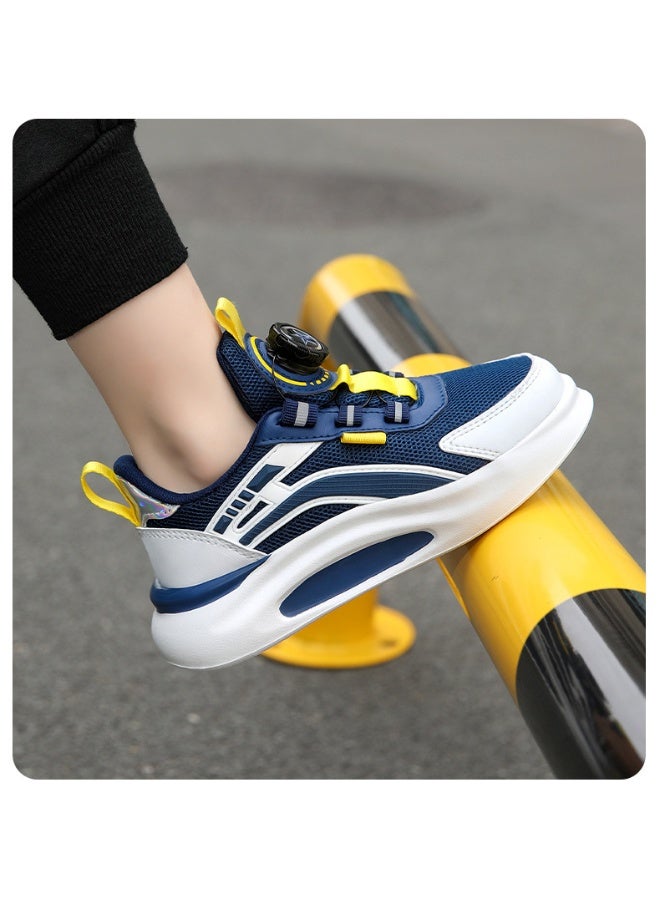 NIBEMINENT Kid Sneakers Sport Shoes Fashion Net Children Breathable Mesh Comfort Shoes Casual Walking Outdoor Running Shoes - Image 3